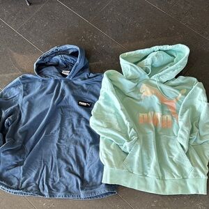 2 Puma Hoodies